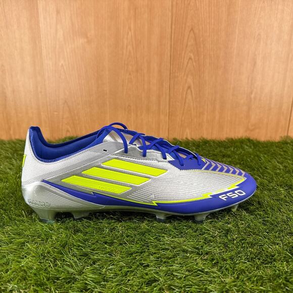 adidas F50 Elite FG Silver Yellow Soccer Cleats IH0915 Men’s US 12 NWOB main image 6